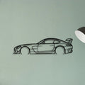 AMG GT Black Series 2 Classic Silhouette Metal Wall Art - Tinvibe