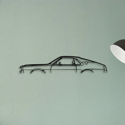 AMX 1970 Classic Silhouette Metal Wall Art - Tinvibe