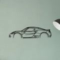 Alfa 4C Classic Silhouette Metal Wall Art - Tinvibe