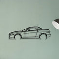 Alfa RZ Classic Silhouette Metal Wall Art - Tinvibe