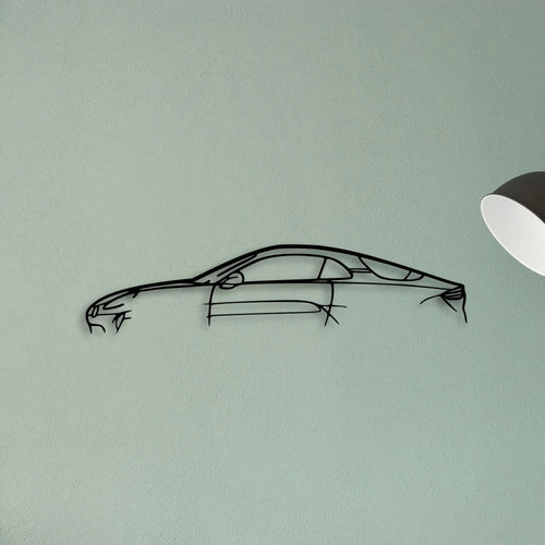 Alpine A110 Classic Silhouette Metal Wall Art - Tinvibe