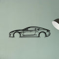 Aston Vanquish Classic Silhouette Metal Wall Art - Tinvibe