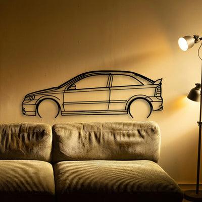 Astra 2000 Classic Silhouette Metal Wall Art - Tinvibe