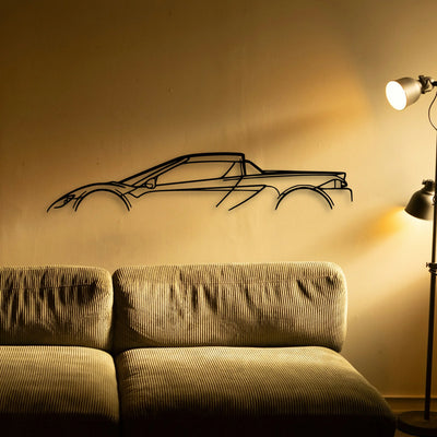 Attack 2010 Classic Silhouette Metal Wall Art - Tinvibe