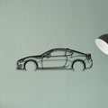 BRZ 2 Classic Silhouette Metal Wall Art - Tinvibe