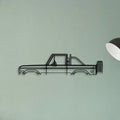 Bronco 1973 Classic Silhouette Metal Wall Art - Tinvibe