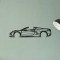 C8 3LT 2023 Classic Silhouette Metal Wall Art - Tinvibe