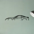 California 2010 Classic Silhouette Metal Wall Art - Tinvibe