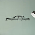 Caprice Brougham 1988 Classic Silhouette Metal Wall Art - Tinvibe