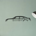 Charger 2008 Classic Silhouette Metal Wall Art - Tinvibe
