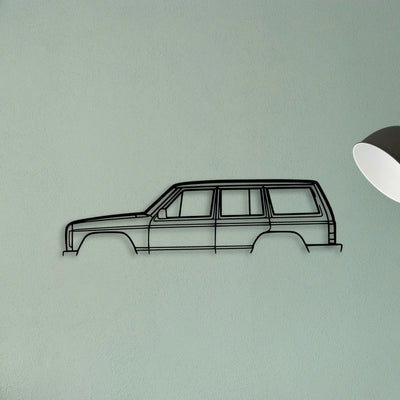Cherokee 2000 Classic Silhouette Metal Wall Art - Tinvibe