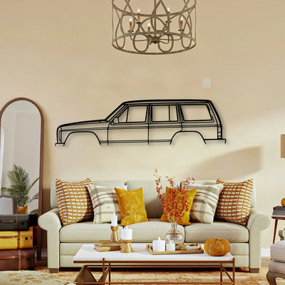Cherokee 2000 Classic Silhouette Metal Wall Art - Tinvibe