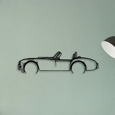 Cobra 1985 Classic Silhouette Metal Wall Art - Tinvibe