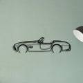 Cobra 2 Classic Silhouette Metal Wall Art - Tinvibe