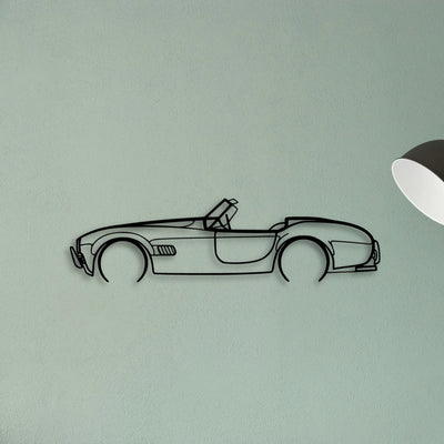 Cobra 2 Classic Silhouette Metal Wall Art - Tinvibe