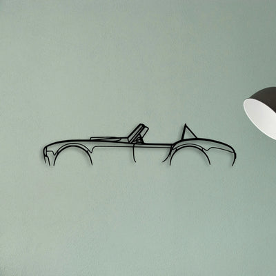 Cobra 427 Classic Silhouette Metal Wall Art - Tinvibe
