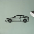 Corrado 1994 Classic Silhouette Metal Wall Art - Tinvibe