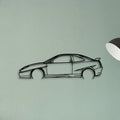 Coupe 20V Turbo Limited Edition 1998 Classic Silhouette Metal Wall Art - Tinvibe
