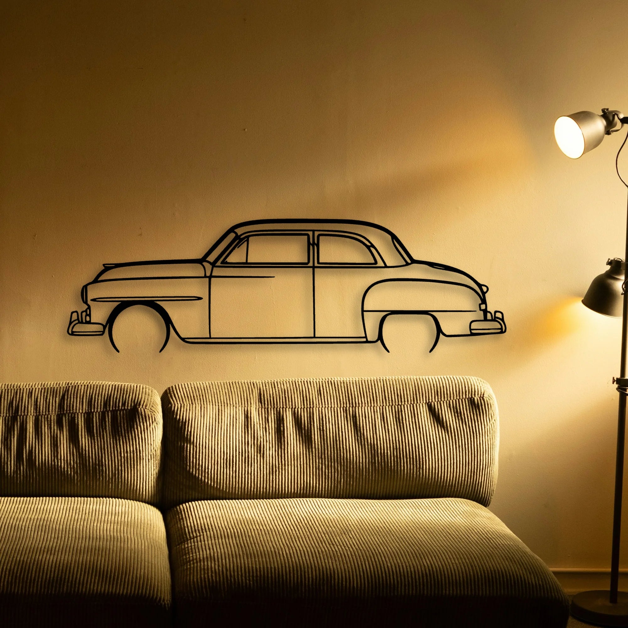 Cranbrook 1951 Classic Silhouette Metal Wall Art - Tinvibe