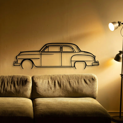 Cranbrook 1951 Classic Silhouette Metal Wall Art - Tinvibe
