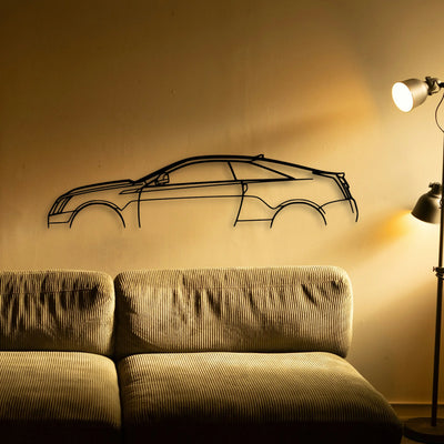 Ctsv Classic Silhouette Metal Wall Art - Tinvibe