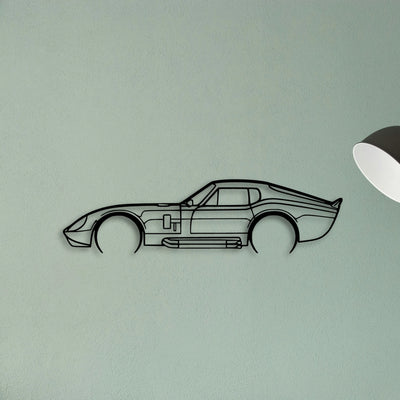 Daytona 1965 Classic Silhouette Metal Wall Art - Tinvibe