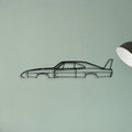 Daytona 1969 2 Classic Silhouette Metal Wall Art - Tinvibe