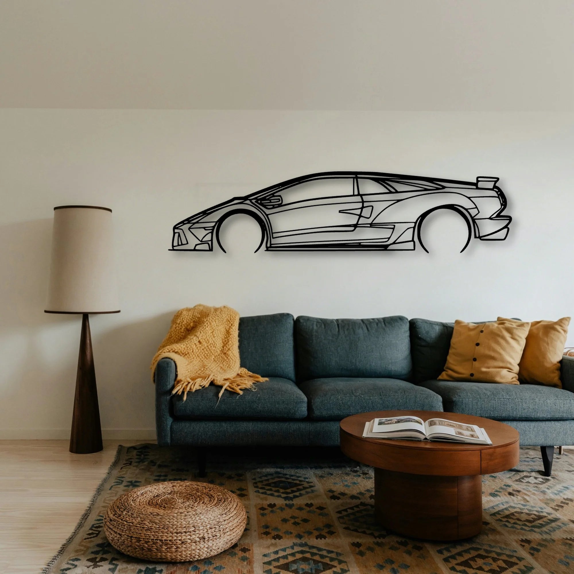 Diablo 6 0 Classic Silhouette Metal Wall Art - Tinvibe