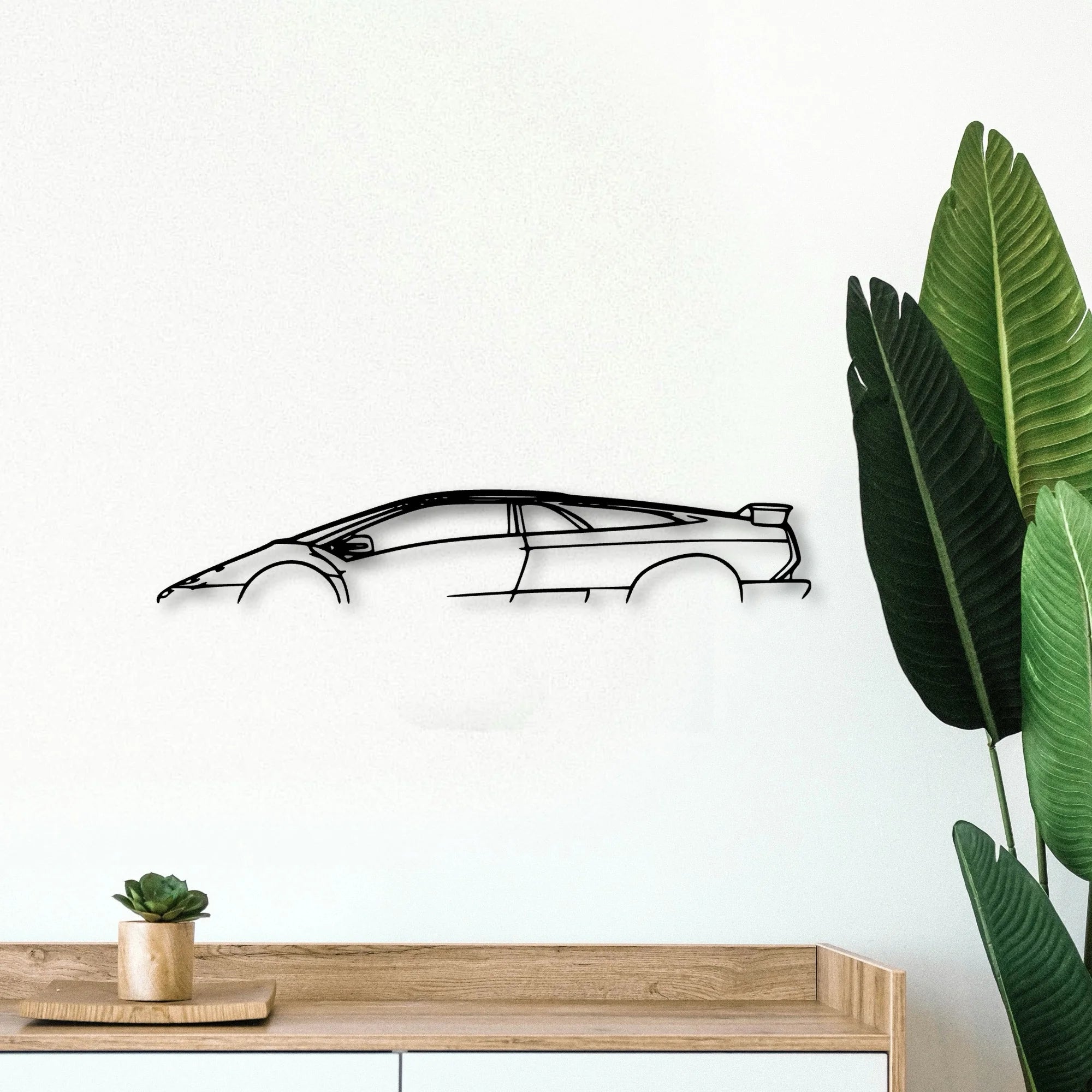 Diablo VT 2001 Classic Silhouette Metal Wall Art - Tinvibe