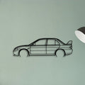 EVO 3 Classic Silhouette Metal Wall Art - Tinvibe