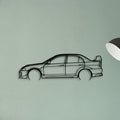 EVO V Classic Silhouette Metal Wall Art - Tinvibe