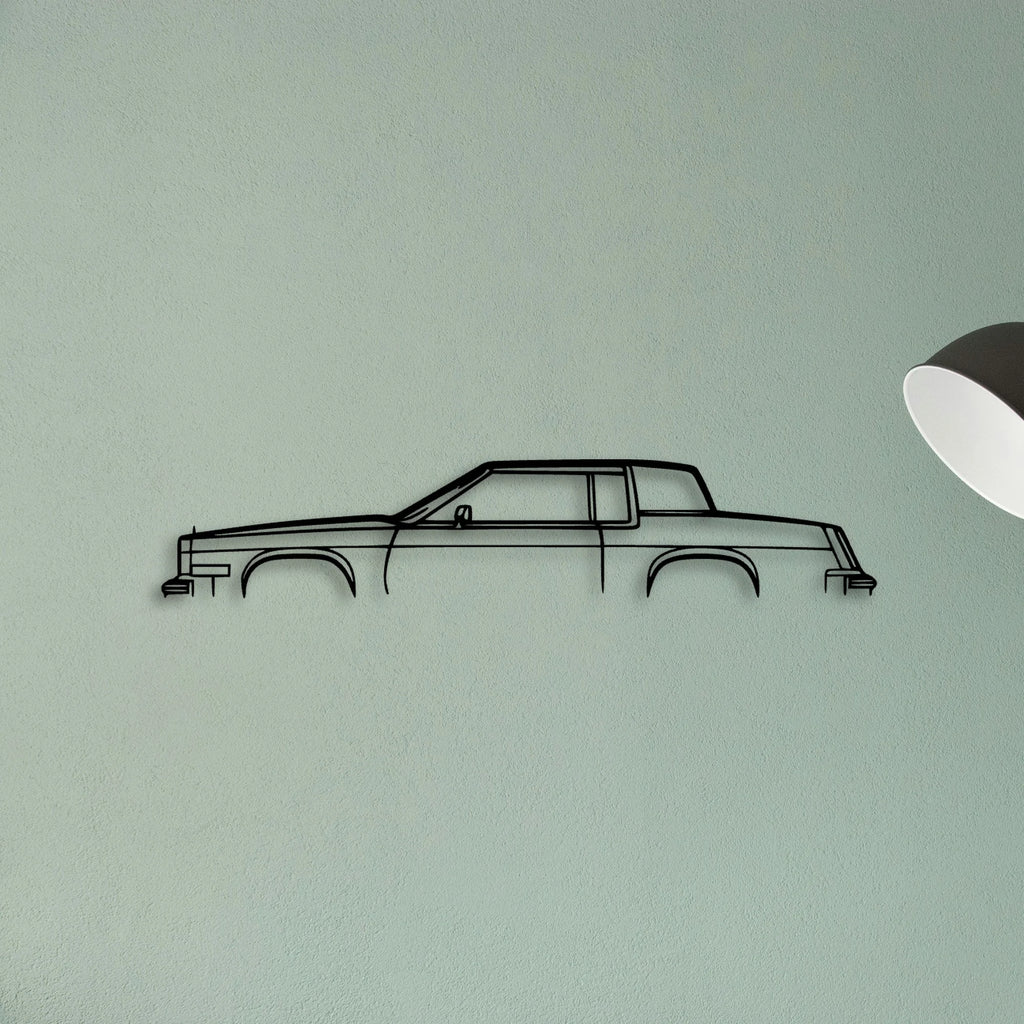 Eldo 1984 Classic Silhouette Metal Wall Art - Tinvibe