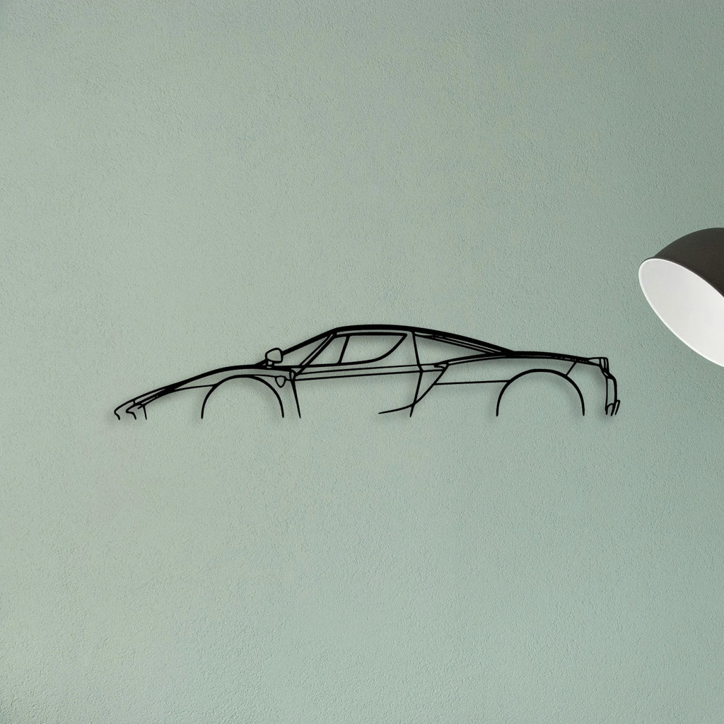 Enzo Classic Silhouette Metal Wall Art - Tinvibe