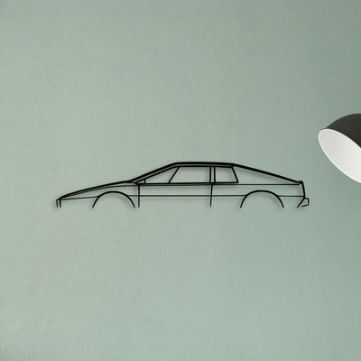 Esprit S1 Classic Silhouette Metal Wall Art - Tinvibe