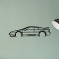 Esprit Turbo Classic Silhouette Metal Wall Art - Tinvibe