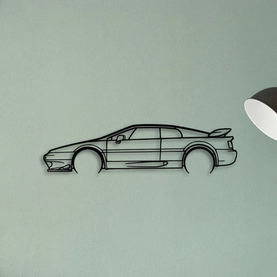 Esprit Turbo Classic Silhouette Metal Wall Art - Tinvibe