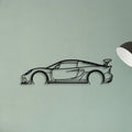 Exige 430 CUP 2020 Classic Silhouette Metal Wall Art - Tinvibe