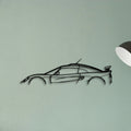 Exige S1 2000 Classic Silhouette Metal Wall Art - Tinvibe