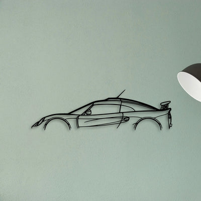 Exige S1 2000 Classic Silhouette Metal Wall Art - Tinvibe