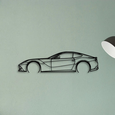 F12 2 Classic Silhouette Metal Wall Art - Tinvibe