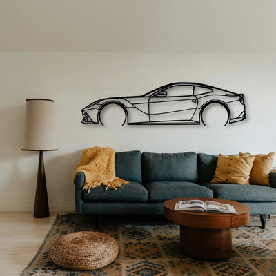 F12 2 Classic Silhouette Metal Wall Art - Tinvibe