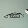 F1 1997 Classic Silhouette Metal Wall Art - Tinvibe