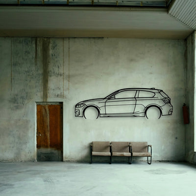 F21 118 2018 Classic Silhouette Metal Wall Art - Tinvibe