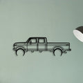 F350 1976 Classic Silhouette Metal Wall Art - Tinvibe