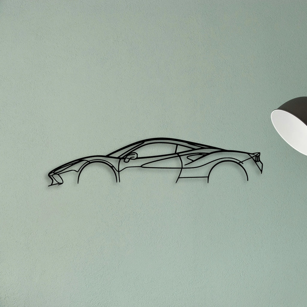 F8 2 Classic Silhouette Metal Wall Art - Tinvibe