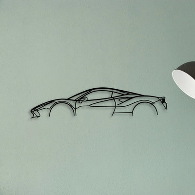 F8 2 Classic Silhouette Metal Wall Art - Tinvibe