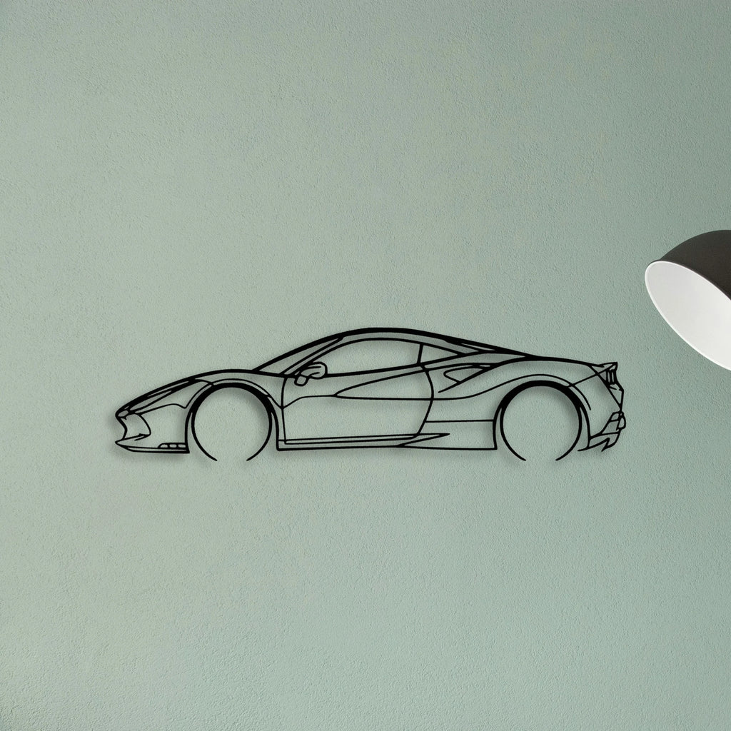 F8 3 Classic Silhouette Metal Wall Art - Tinvibe