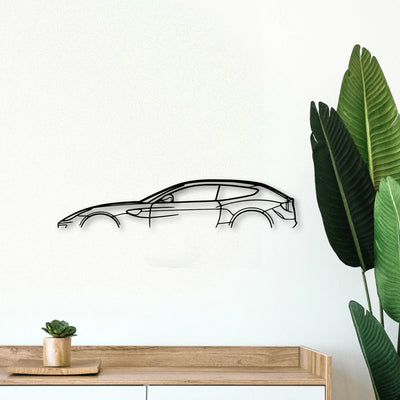 FF 2012 Classic Silhouette Metal Wall Art - Tinvibe
