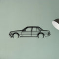 Fairmont 1981 Classic Silhouette Metal Wall Art - Tinvibe