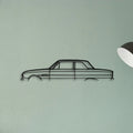 Falcon 1963 Classic Silhouette Metal Wall Art - Tinvibe